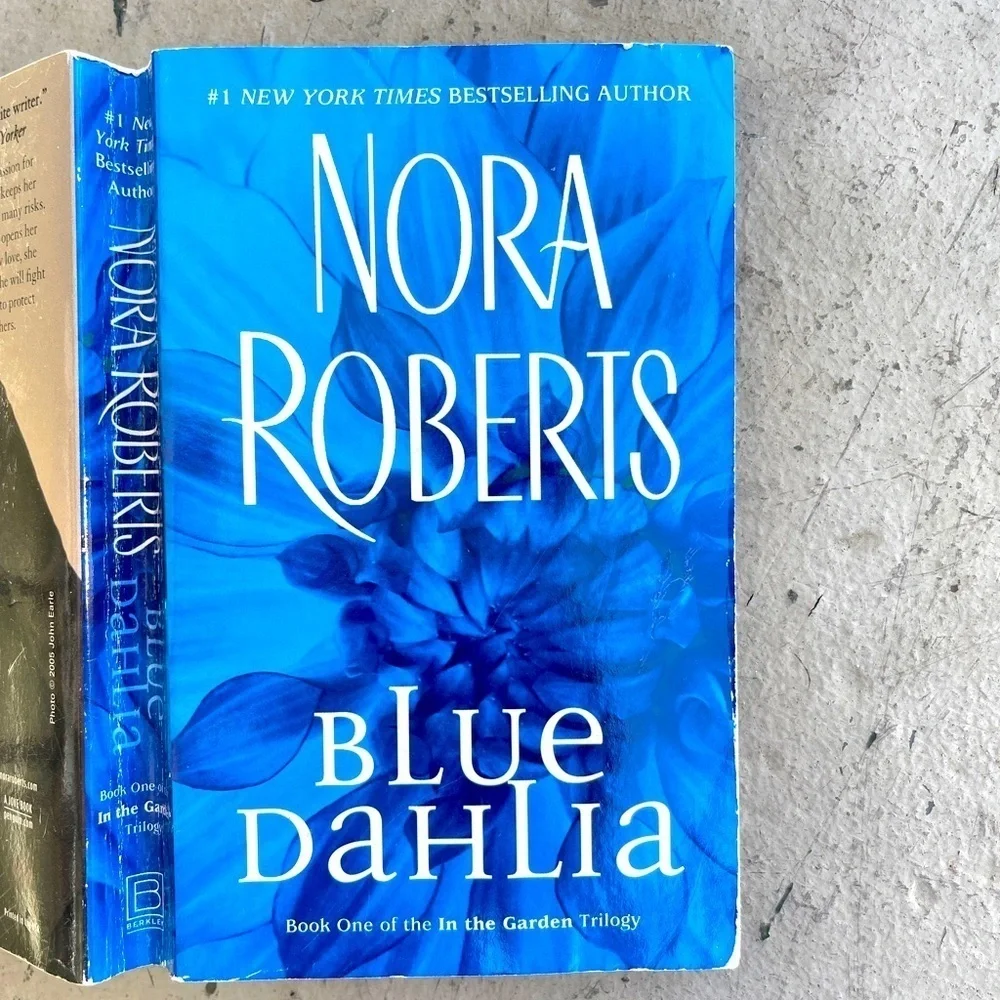 Blue Dahlia by Nora Roberts Paperback Book